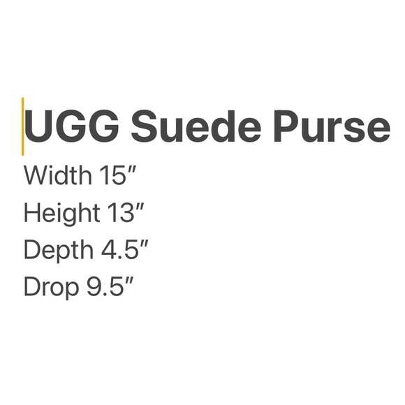 UGG Suede Leather Hobo Purse Mocha Brown - Picture 9 of 9